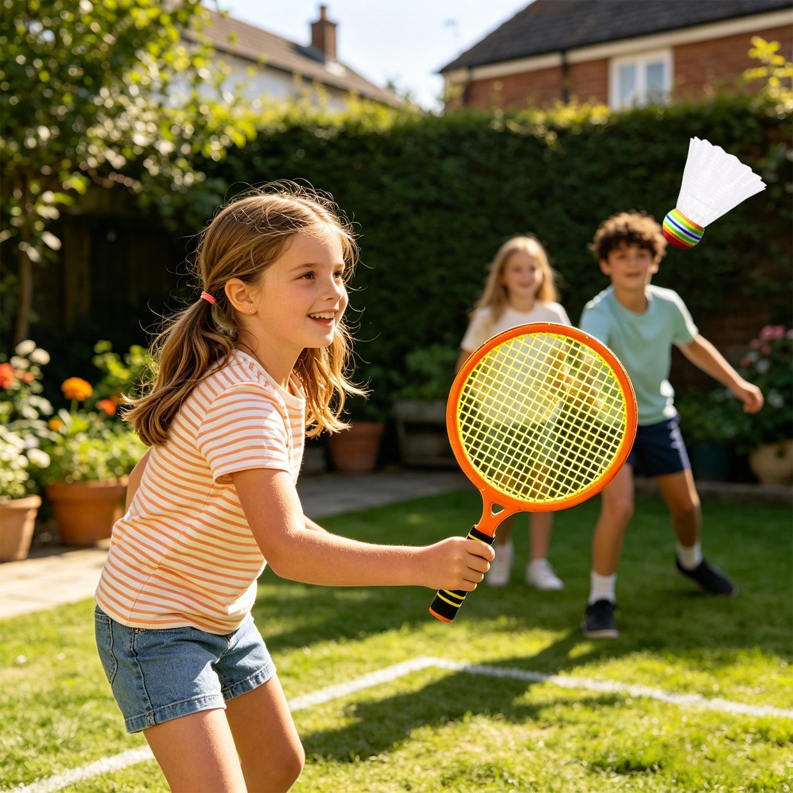 Badminton Set Garden - مجموعة أدوات رياضة الريشة الطائرة للأطفال،