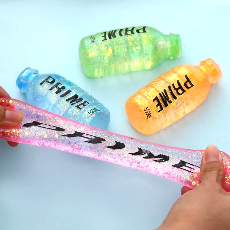 Party Games Kids Birthday - لعبة ضغط ناعمة على شكل زجاجة