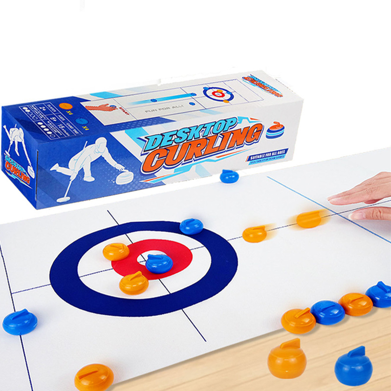 Party Games For 5 Year Olds Indoors - مجموعة واحدة من لعبة الكيرلنج المصغرة
