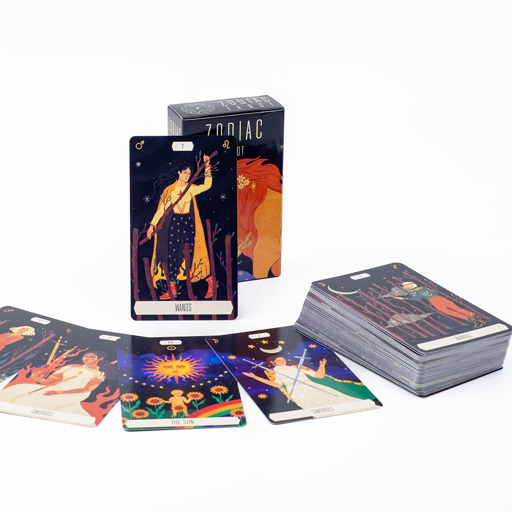 Zodiac Party Games - 10.3*6 سنتيمتر زودياك بطاقات التارو مصير