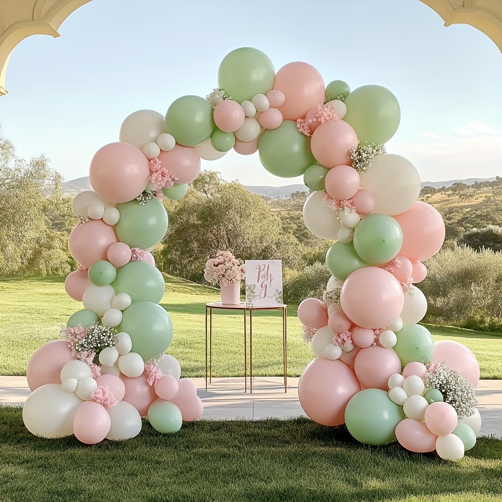 مجموعة أقواس بالونات باللون ال - مراجعة Party Games Bridal Shower وسعره