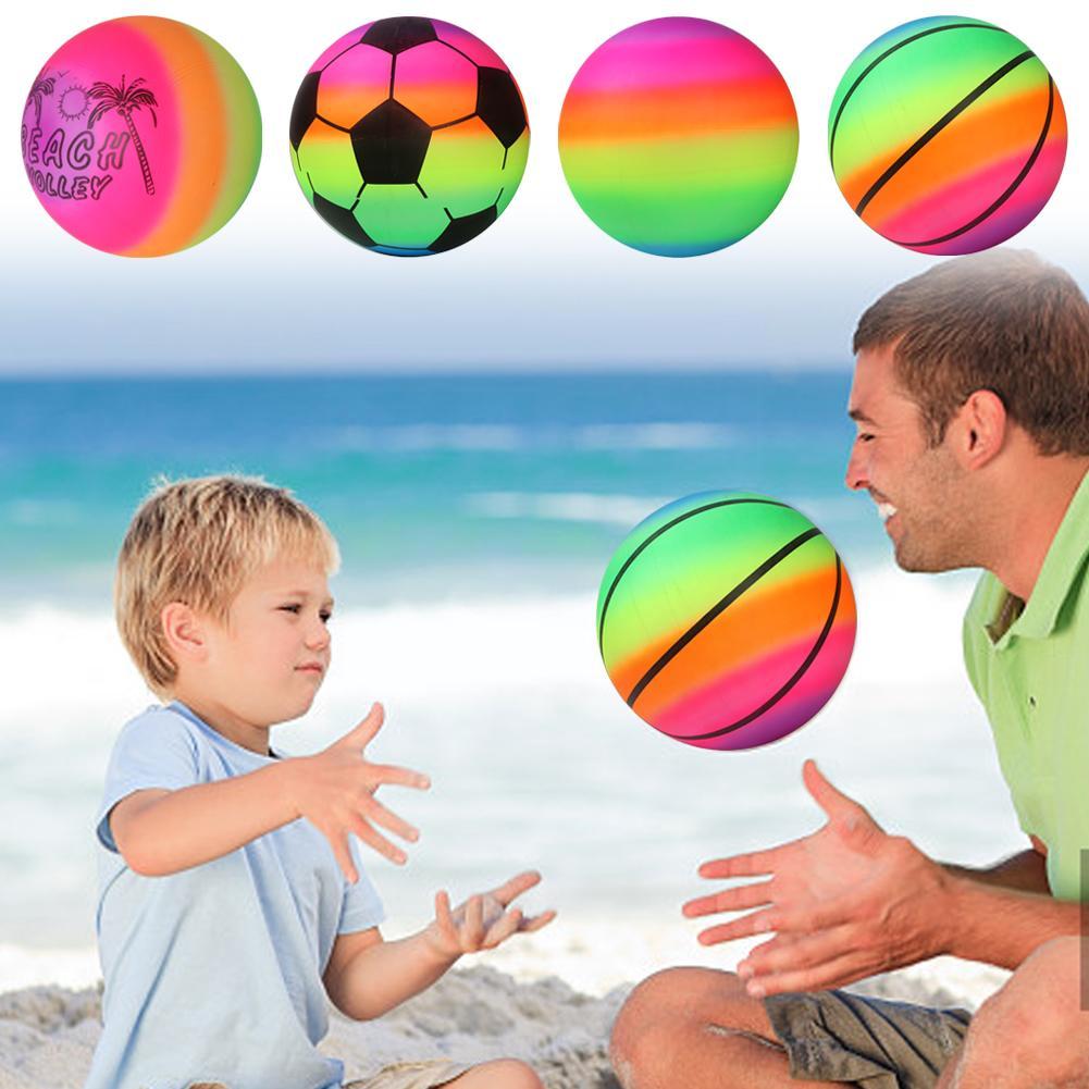 3 قطع من ألعاب كرات قوس قزح صد - مراجعة Party Games For 5 Year Olds Indoors وسعره