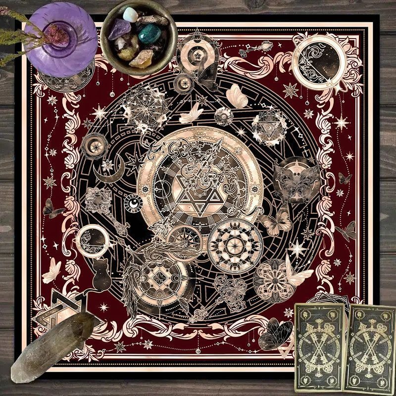 قماش التاروت بنمط الأبراج - قم - مراجعة Zodiac Party Games وسعره