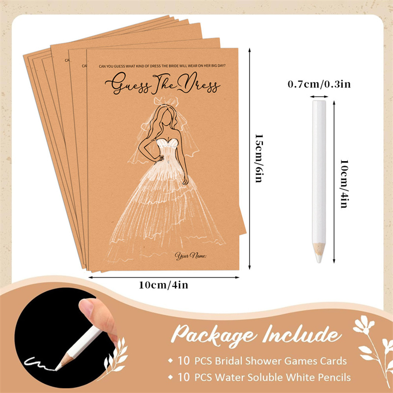 20 قطعة من بطاقات لعبة تخمين ا - مراجعة Party Games Bridal Shower وسعره
