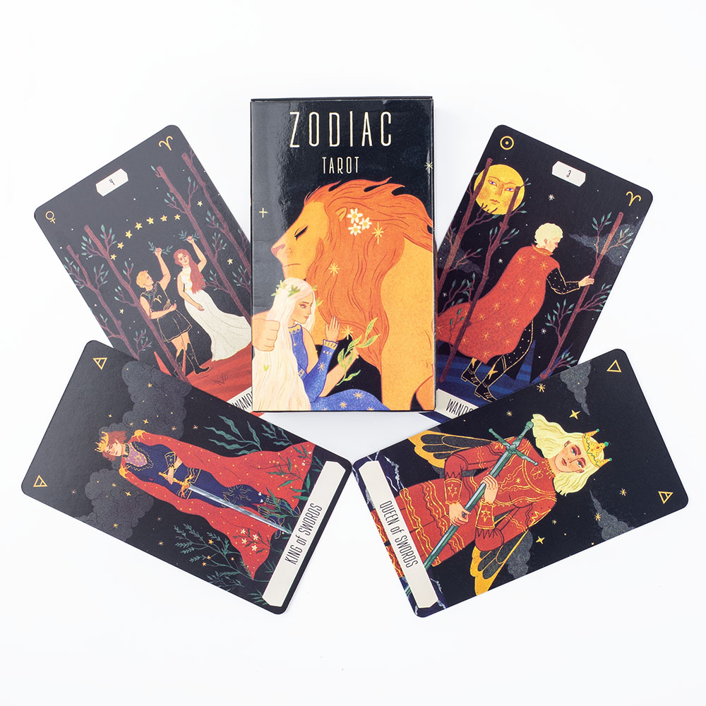 10.3*6 سنتيمتر زودياك بطاقات ا - مراجعة Zodiac Party Games وسعره