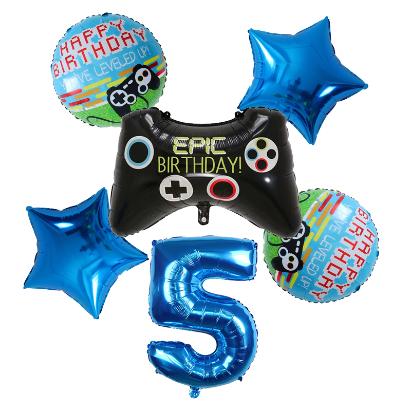 6 قطع بالونات هيليوم على شكل ي - مراجعة Party Games Kids Birthday وسعره