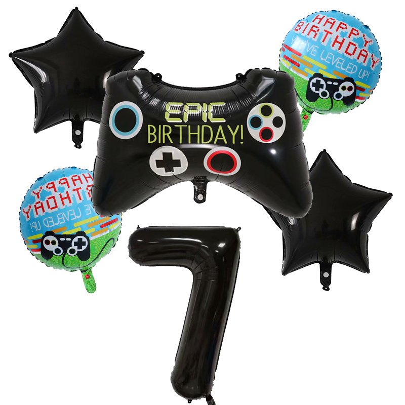 6 قطع بالونات هيليوم على شكل ي - مراجعة Party Games Kids Birthday وسعره