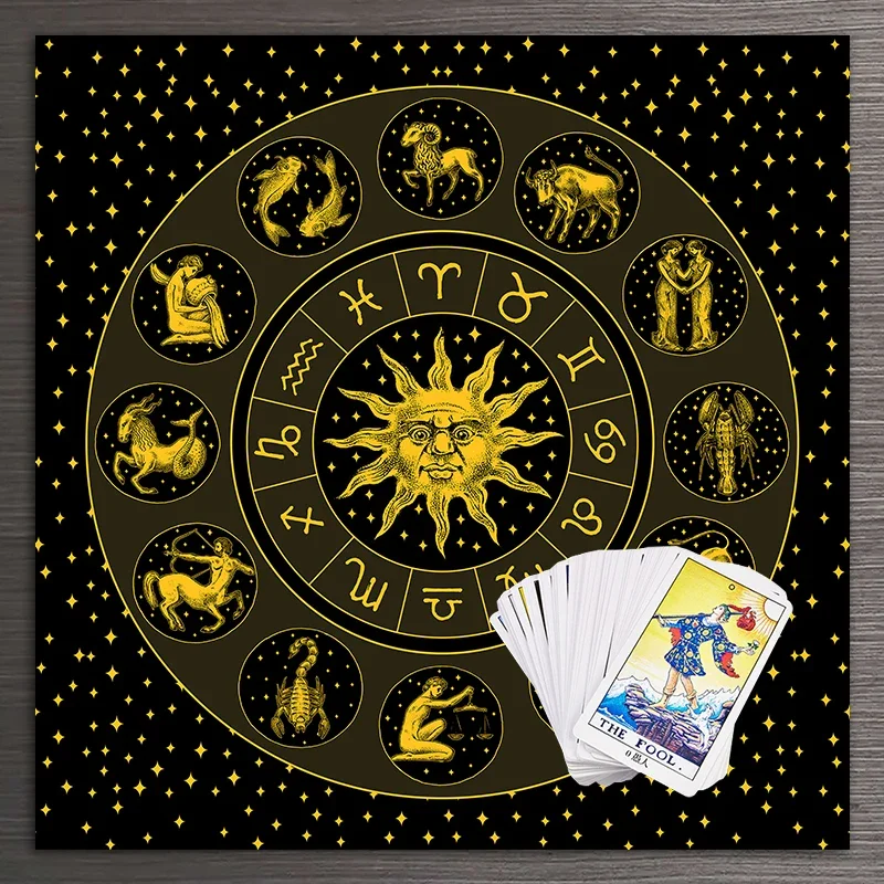 قماش التاروت المخملي بتصميم ال - مراجعة Zodiac Party Games وسعره