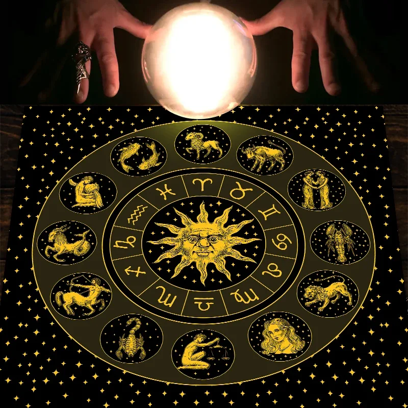 قماش التاروت المخملي بتصميم ال - مراجعة Zodiac Party Games وسعره
