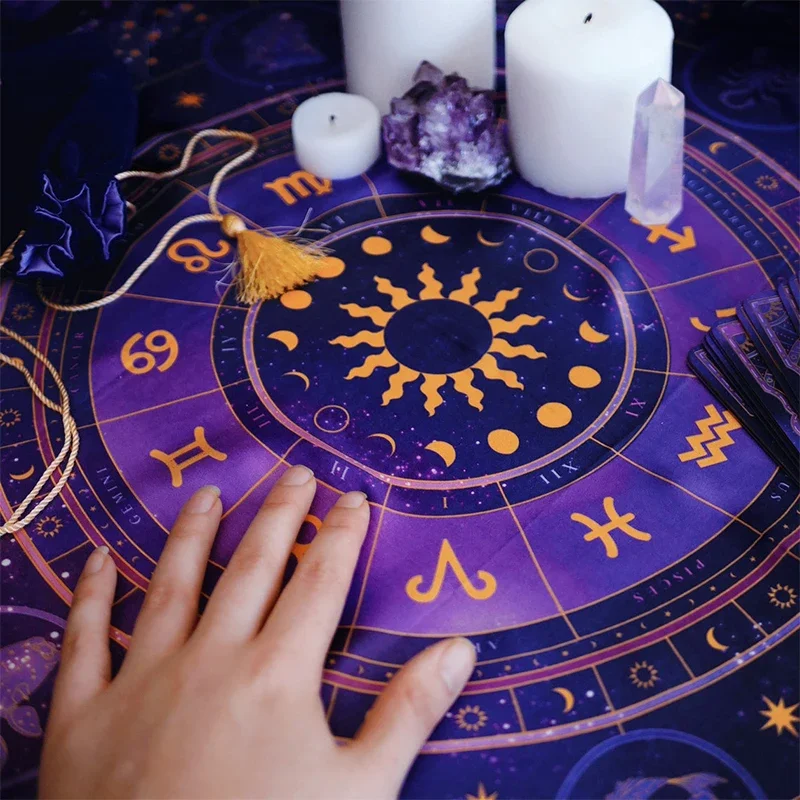 قماش التاروت، قماش مخملي لعجلة - مراجعة Zodiac Party Games وسعره