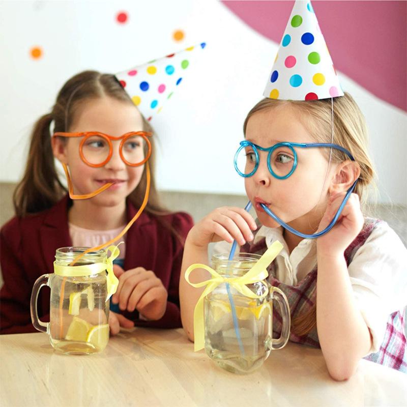 5 قطع من شفاطات الشرب المرحة ع - مراجعة Party Games Kids Birthday وسعره