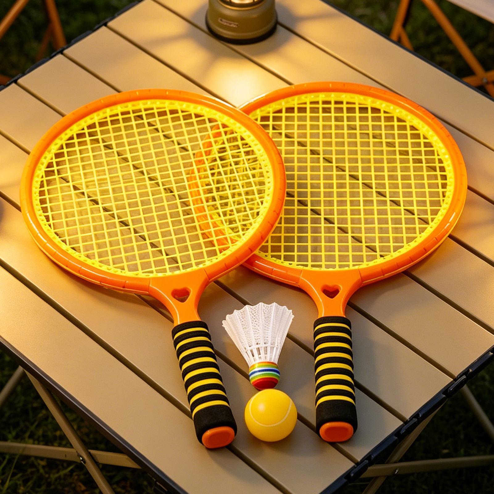 مجموعة مضارب تنس الريشة للأطفا - مراجعة Badminton Set Garden وسعره