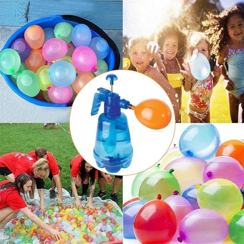مضخة بالونات هوائية محمولة مع  - مراجعة Party Games Bomb وسعره