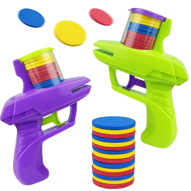 مسدس قاذف أقراص طائرة ناعم من  - مراجعة Party Games For 5 Year Olds Indoors وسعره