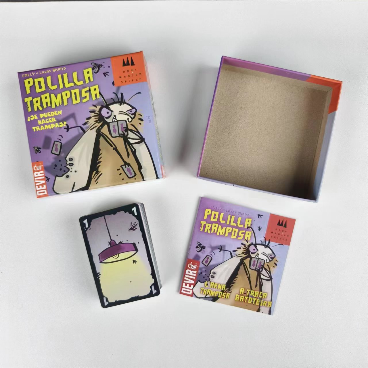 Polilla Tramposa Español أوراق - مراجعة Party Games Juego وسعره